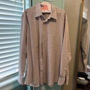 Ermenegildo Zegna mens dress shirt Like NEW. Size XXL